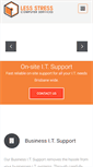 Mobile Screenshot of lessstress.com.au