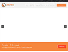 Tablet Screenshot of lessstress.com.au